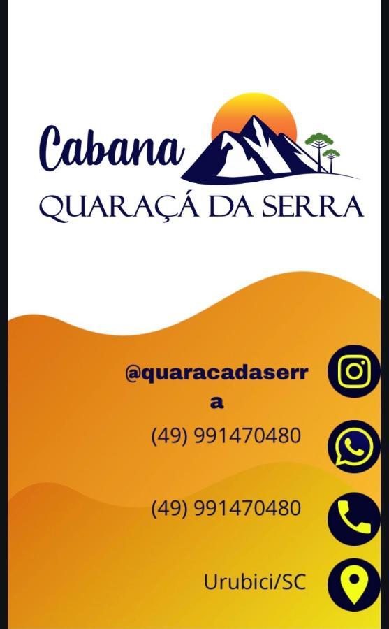 Cabana Quaraca Da Serra Urubici Zewnętrze zdjęcie
